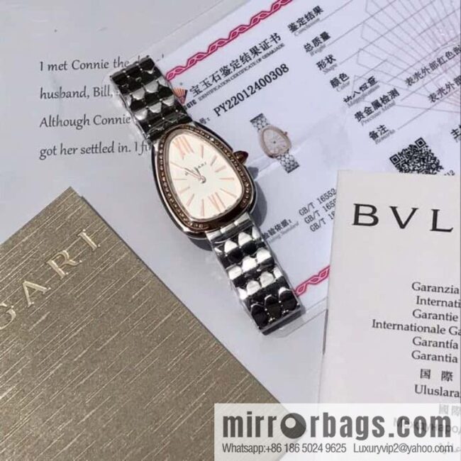 Bvlgari Ladies Watch Latest Diamond Edition Serpenti seduttori Snake Shadow Watch