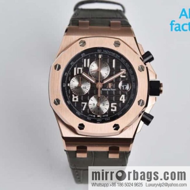 JF (Audemars Piguet Royal Oak Offshore) 26470 watch 3126 chronograph movement 42 mm watch