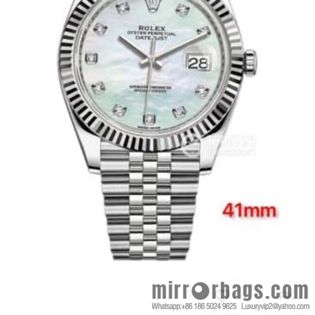 Rolex log 36mm 41mm real diamond customization \"The latest version of Niuhuo Swiss imported SW200 automatic mechanical movement watch