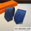 Hermes 100% Premium Twill Silk Men\'s Tie