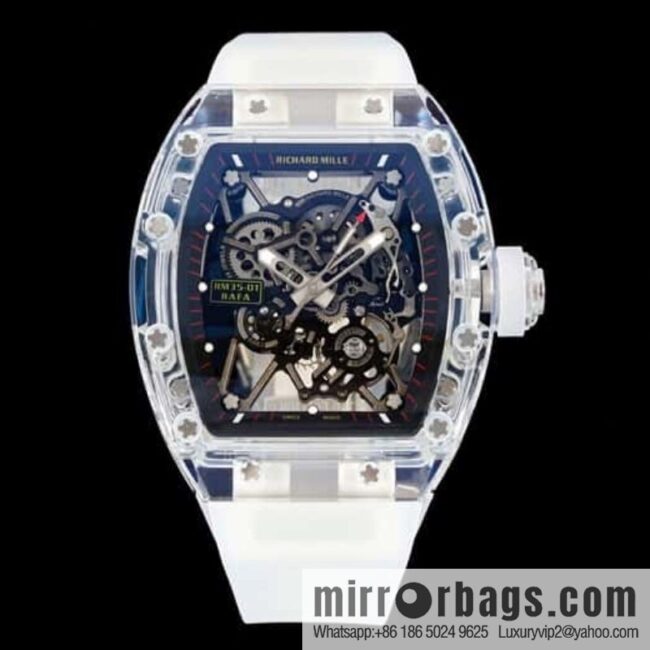 [Integrated movement. Crystal case cover] \"RICHARDMILLE\" RM35-01 integrated RMUL 3 movement watch