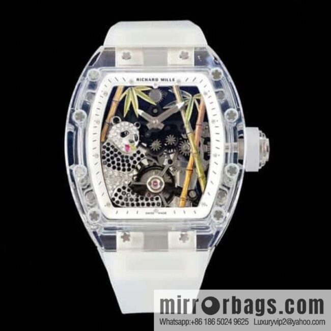 IMG_7306-800x800ygav4kecwgf49801_20250630001634.jpg RICHARD MILLE Panda Eats Golden Bamboo, Crystal RM26-01 Tourbillon Watch