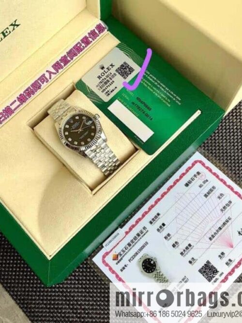 IMG_7334-800x800fu3sl3o5osq49768_20250630001616.jpg Rolex Customized Edition 2236 Blue Gossamer Fully Automatic Mechanical Movement Dial Size 31mm Rolex Rolex Women\'s Oyster Diary Watch