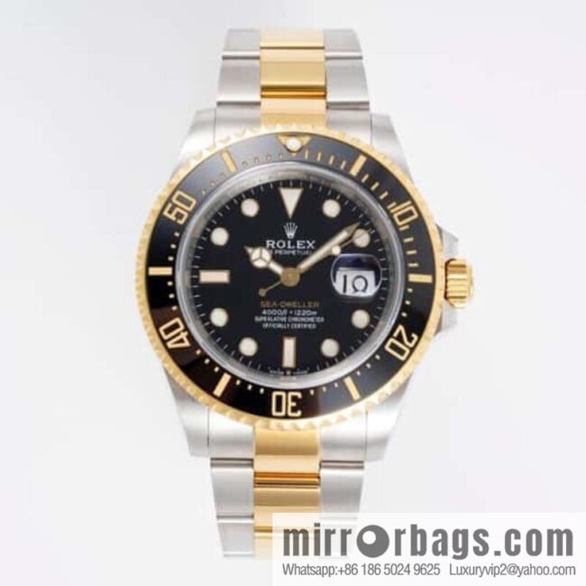 Rolex GMT Greenwich gold-coated one-piece Cal.3186 movement watch