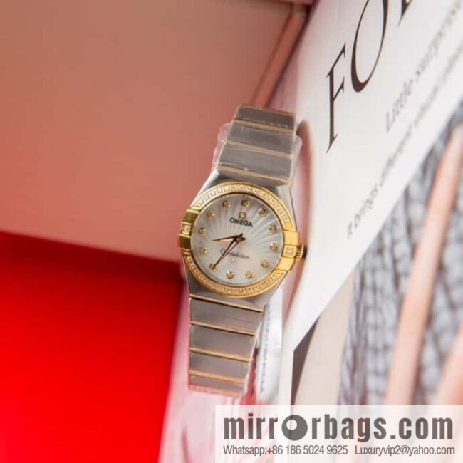 Omega/OMEGA Model 123.15.27.60 Constellation Eternal Classic, Constellation Series Case Strap Glossy (Copy)