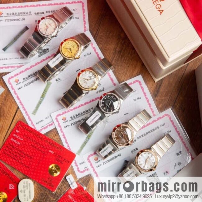 Omega/OMEGA Model 123.15.27.60 Constellation Eternal Classic, Constellation Series Case Strap Glossy (Copy)