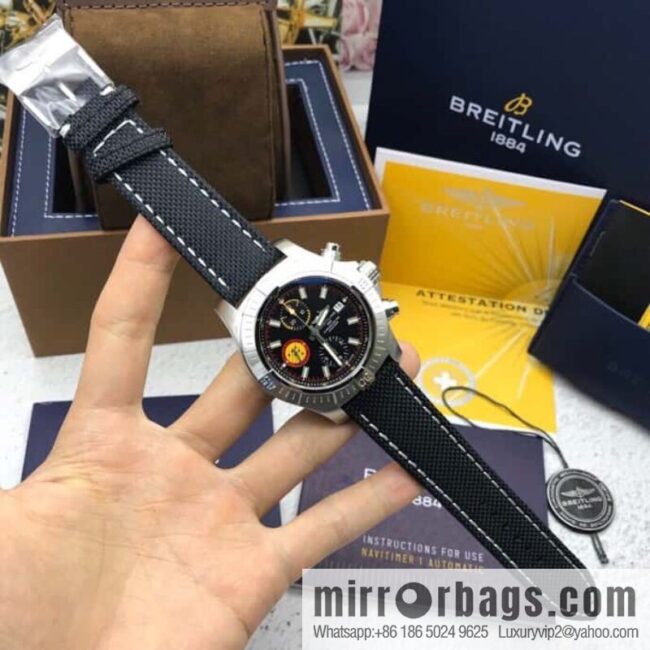 Breitling Vengeance Time Watch 45 Night Service Edition Original ETA7750 Movement Watch