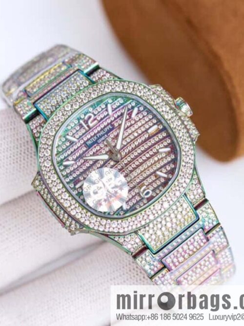 GR spends a lot of money to create a classic timepiece - Patek Philippe 7118 Ladies Nautilus, full of diamonds limited edition 324 S automatic integrated mechanical movement watch