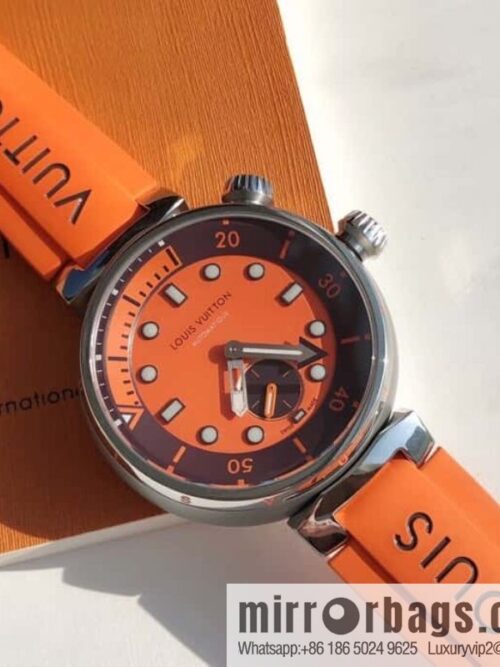 IMG_8787-800x8005btwahrwy3u37979_20250626050158.jpg Original LV - TAMBOUR series LV mechanical watch QA172A TAMBOUR STREET DIVER stainless steel automatic watch, 44mm