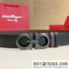 Ferragamo 2022 latest style business elite men\'s 3.5cm belt
