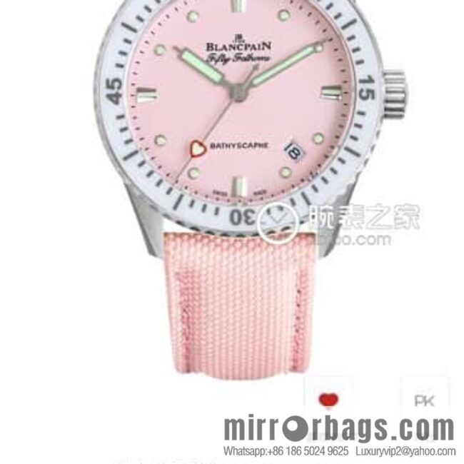 2023 New Blancpain Fifty Finds 5100-1130 Series Cal.1153 Movement 38mm Watch