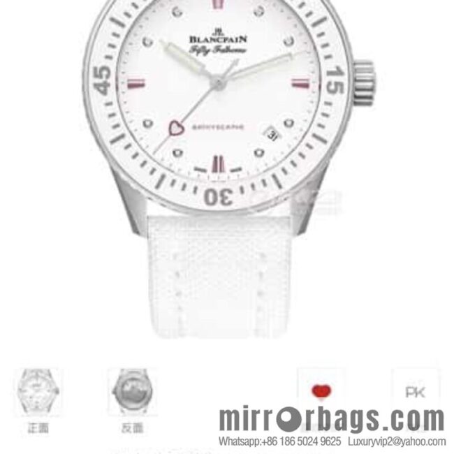 2023 New Blancpain Fifty Finds 5100-1130 Series Cal.1153 Movement 38mm Watch