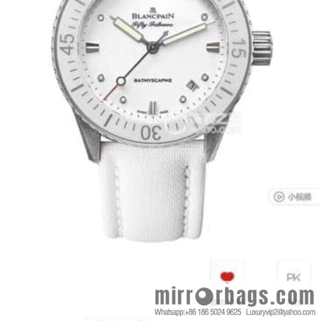 2023 New Blancpain Fifty Finds 5100-1130 Series Cal.1153 Movement 38mm Watch