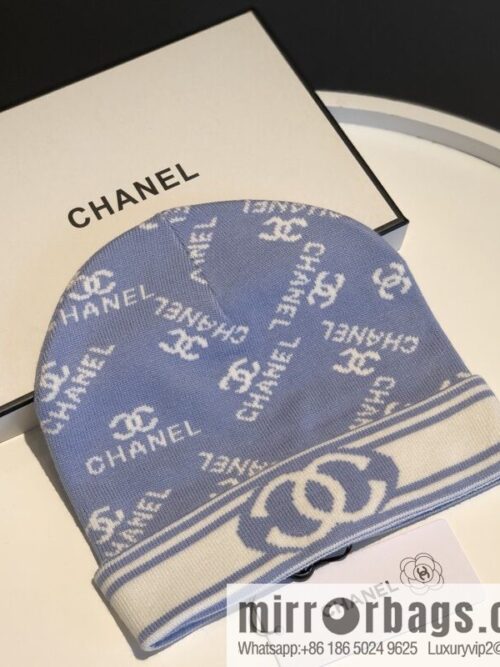 Chanel simple atmosphere Japanese wool knitted hat