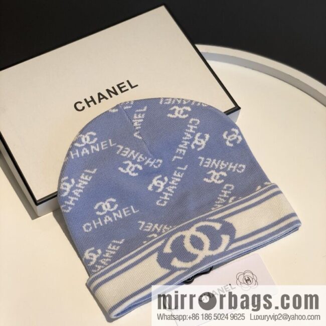 Chanel simple atmosphere Japanese wool knitted hat