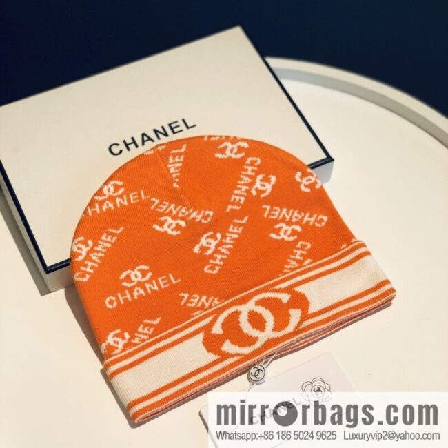 Chanel simple atmosphere Japanese wool knitted hat