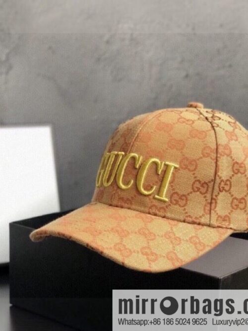 GUCCI Gucci simple atmosphere embroidered baseball cap