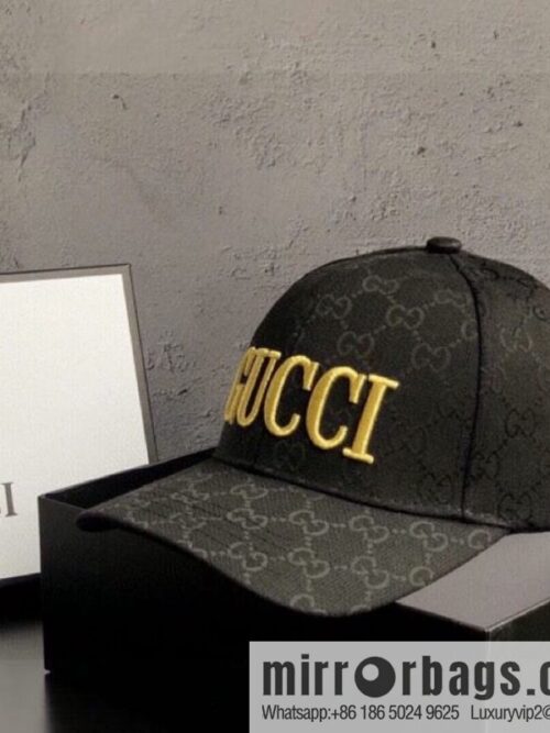 GUCCI Gucci simple atmosphere embroidered baseball cap