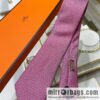Hermes 100% Premium Twill Silk Mesh Print Tie