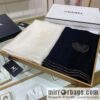 Chanel pearl pattern long towel