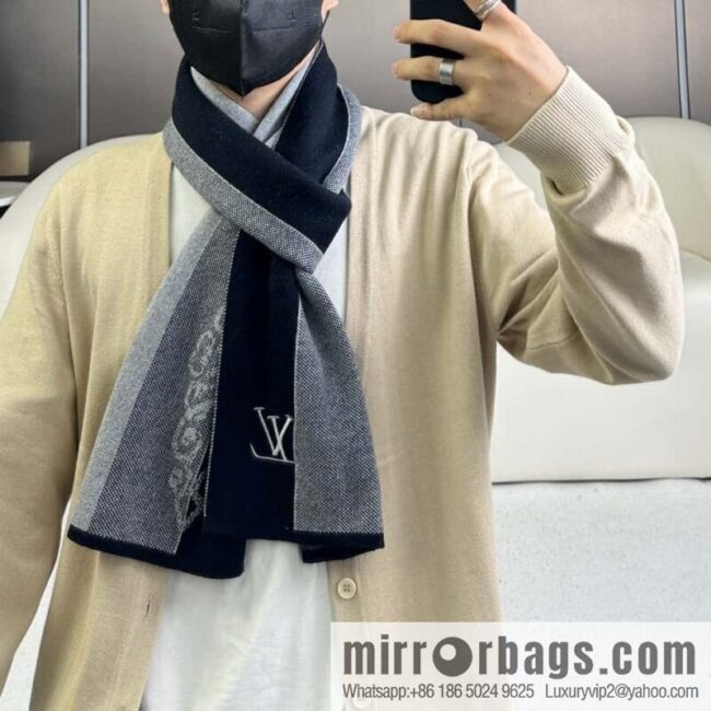 a1696603770594_7804-800x800pi5ao0vivle55315_20250630010554.jpg LV 2023 Classic Plaid Jacquard, High-end Men\'s Scarf