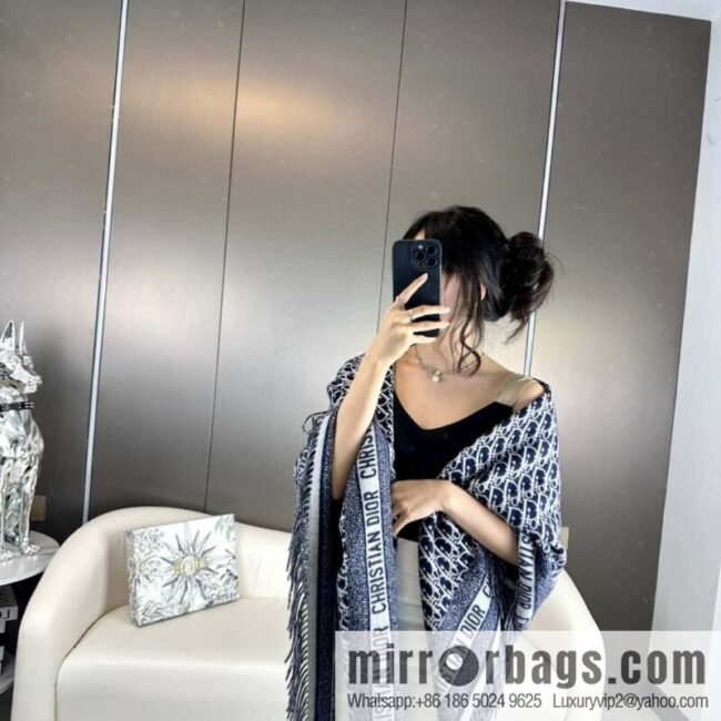 DIOR latest presbyopia elements big shawl. Blanket. Blanket