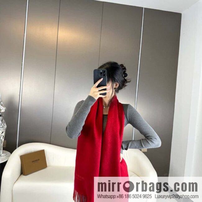 Burberry Burberry 2023 Paris Fashion Show Double Sided Cashmere Scarf