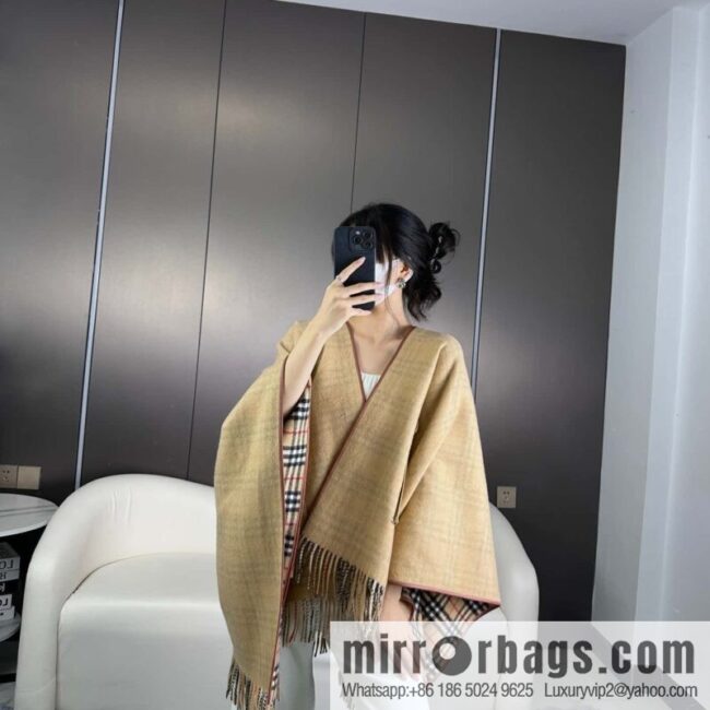 Burberry, limited edition cape shawl