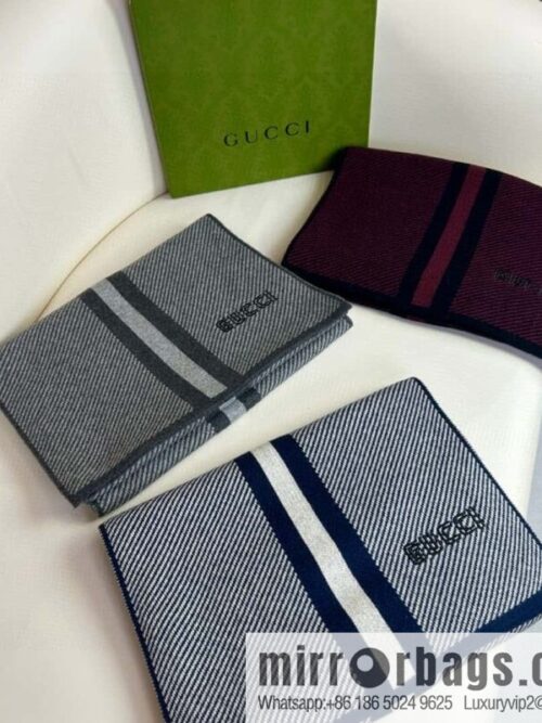 a1697553850454_3683-800x800zx5pt2csii232539_20250626031033.jpg GUCCI imported knitted cashmere, high-end men\'s scarf