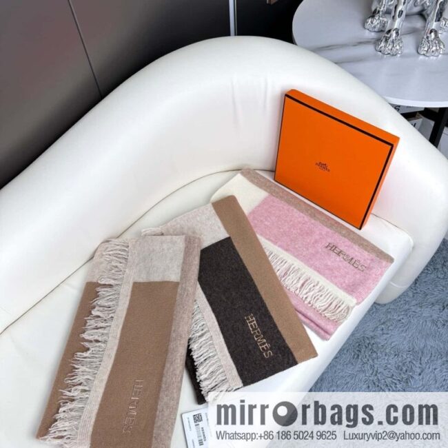 Hermes Hermès 2023 new cashmere knitted scarf