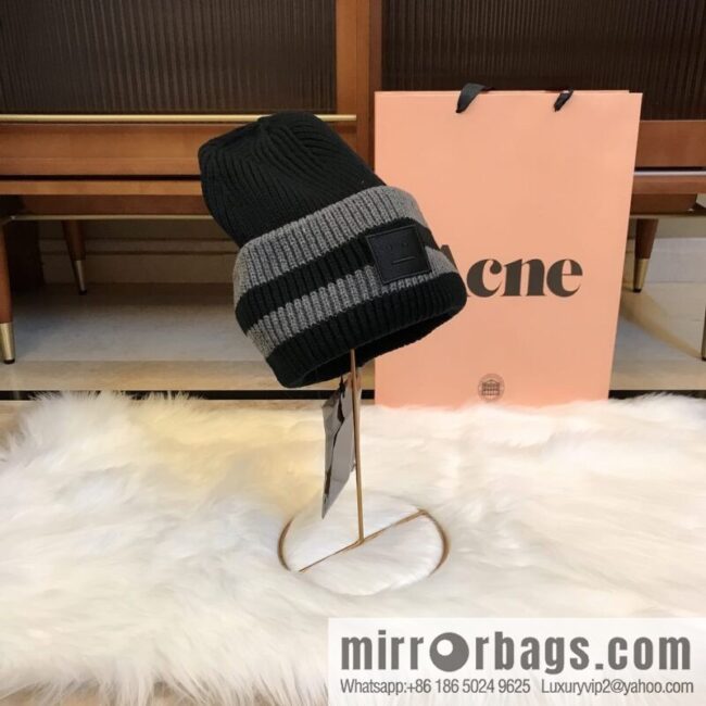 Acne Smiley Unisex Official Wool Cap