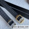Bottega Veneta, imported cowhide with hand-woven exquisite pin buckle men\'s belt 3.5cm