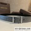 Bottega Veneta, hand-woven craft Seiko metal buckle 3.5cm men\'s belt