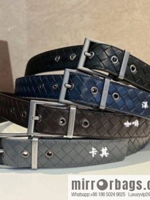 i1641649432_2894_0-800x80045l2tagmzsr73119_20250630155903.jpg Bottega Veneta, hand-woven craft Seiko metal buckle 3.5cm men\'s belt
