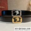 Stefano. Ricci Stephen, stainless steel hand-carved craft eagle head selection cowhide pressed texture belt 3.8cm