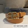 Balenciaga Balenciaga 3.0cm Lock BB Belt