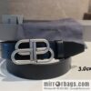 Balenciaga Balenciaga 3.0cm Lock BB Belt