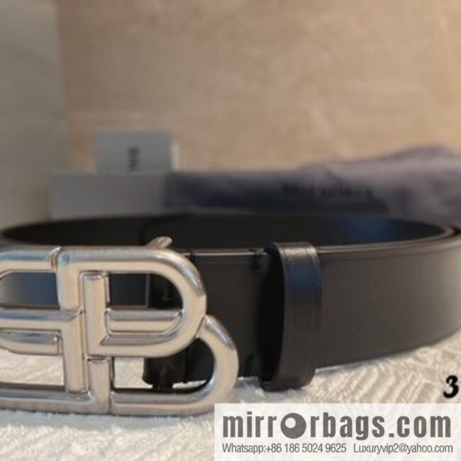 Balenciaga Balenciaga 3.5cm Lock BB Belt