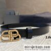 Balenciaga Balenciaga, lock BB belt 2.0cm