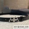 Balenciaga Balenciaga, lock BB belt 2.0cm