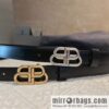 BALENCIAGA Balenciaga, lock BB belt 2.5CM