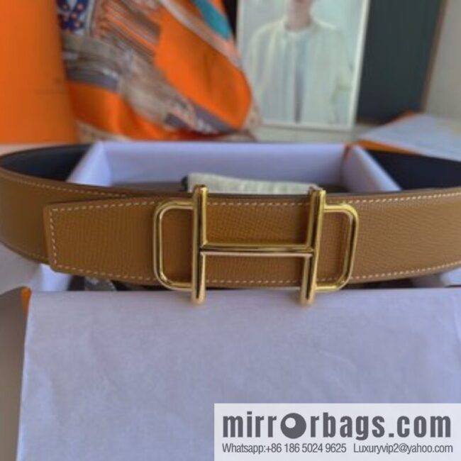 HERMES, original order quality high quality men\'s 38mm width belt