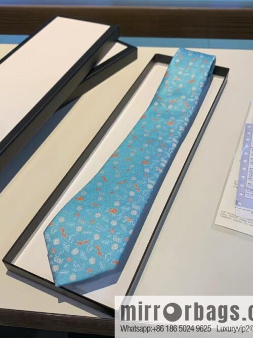 GUCCI Gucci 100% Top Jacquard Silk Tie