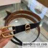 DIOR 2022 new women\'s casual belt 20mm