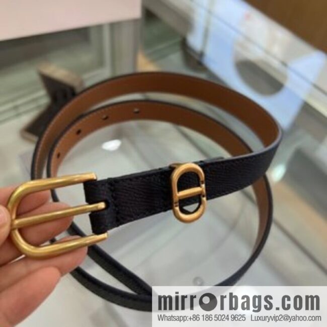 DIOR 2022 new women\'s casual belt 20mm