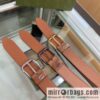 Gucci Gucci, double G counter new double-sided first-layer cowhide pure copper hardware electroplated 3.5cm belt