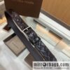 BV Bottega Veneta, imported cowhide adopts hand-woven matte pin buckle belt 3.5cm belt