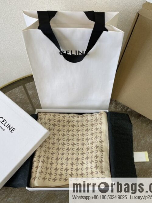 i1655035967_7686_0-800x800dsdlb3s0rnw66112_20250630121121.jpg CELINE 100% silk 2022 new Arc de Triomphe long towel