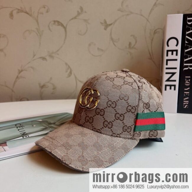 GUCCI Gucci hemming double G new original baseball cap