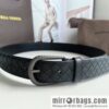 Bottega Venta Intrecciato Woven Men\'s 3.5cm Belt